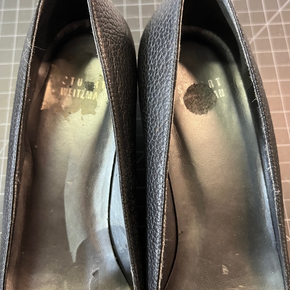 GUC Stuart Weitzman leather kitten heels - Picture 2 of 8
